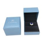 Paper Gift Packaging Weddings Ring Jewelry Box for sale