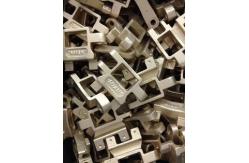 China High Strength Guided Vertical Clip Chain Smooth For Stenter Machine Parts supplier
