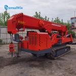 Heavy Duty Mobile Spider Crawler Crane Outdoor Construction Lifting 12ton for sale