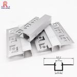 Surface Mounted LED Aluminium Profile 2m Square Aluminium Housing For LED Strip Lights for sale