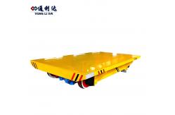China Customizable Colour Electric Transfer Cart With 4 Pcs Wheels And Electromagnetic Brake supplier