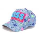 Kids Modern Style Denim Baseball Cap  Embroidery And Patchwork Logo Light Weight