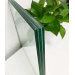 Wholesale 6.38mm~40.28mm PVB Tempered Laminated Glass Custom Size Custom Thickness for sale