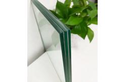 China Edge Polished Tempered Over Laminated Glass With Custom Size supplier