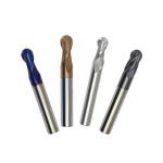 Long Tungsten Solid Carbide Ball Nose End Mill Cnc Round Spherical Milling Cutter Cutting Tools for sale