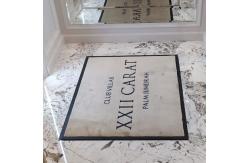 China Personalized Commercial Entrance Mats With Custom Logo And Nitrile Rubber Backing supplier