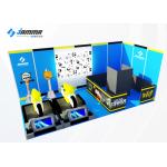 Indoor Virtual Reality Theme Park 15sqm 9D VR Game Center Customize Color for sale