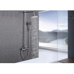 Modern Design Rainfall Shower System , Luxury Shower System ROVATE Polished Chrome for sale