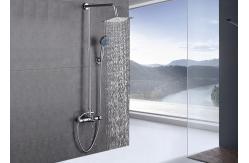 China Modern Design Rainfall Shower System , Luxury Shower System ROVATE Polished Chrome supplier
