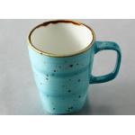 Customized Sky Blue Porcelain Color Dinnerware Set