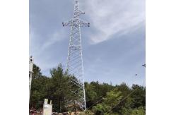 China High Wind Tolerance 110kV 132kV Monopole Cellular Transmission Tower supplier
