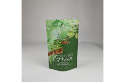 China Custom Printed Plastic Stand Up Bags Resealable Moisture Proof 250g Tea Packaging Bag supplier