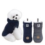 ODM Cotton Padded Pet Apparels Vest Polar Fleece Dog Jacket For Winter for sale