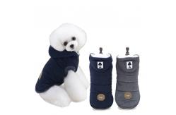 China ODM Cotton Padded Pet Apparels Vest Polar Fleece Dog Jacket For Winter supplier