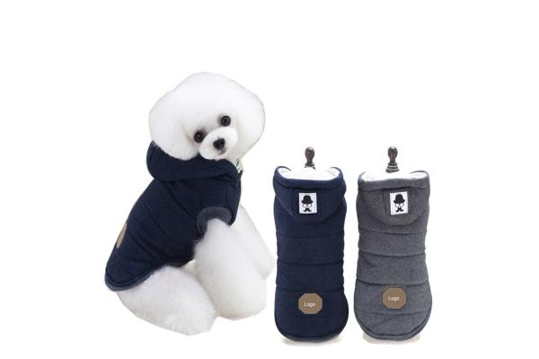 ODM Cotton Padded Pet Apparels Vest Polar Fleece Dog Jacket For Winter