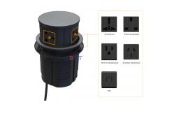 China 16A Pop Up Power Electrical Socket Outlet Wireless Charging Hidden Conference Table supplier