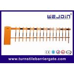 Intelligent 100% Duty Cycle Automatic Boom Barrier System Remote Control 80 Watt for sale