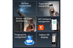 China Smart Lock With Face ID Camera Cerradura Biometric Fingerprint Tuya WiFi Video Calling supplier