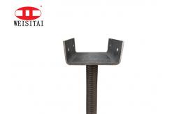 China High Strength Seamless Adjustable Scaffolding U Head supplier
