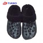 Flexible Thick Outsole Odm Fuzz Lined Clog Style Slippers for sale
