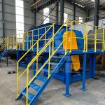 Car Hub Aluminium Shredder Waste Aluminum Shredder Machine Customized