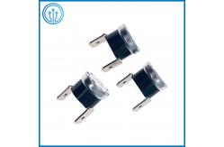 China Auto Reset Single Pole Bimetal Disc Thermostat Bakelite Shell AC250V 60Hz supplier