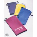 Polyester Felt Fabric Sunglasses Drawstring Bag Handhold Colorful Pouch for sale