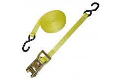 China ISO9001 Blue 1T 25mm 8 Meters S Hook Tie Down Straps supplier
