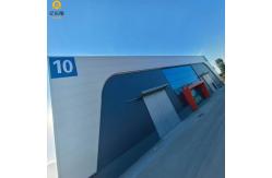 China Strong Prefabricated Steel Structure Building Steel Sheet or Sandwich Panels Ideal Wall supplier