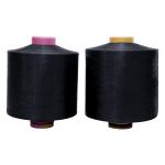 Raw White Black 300D/96F DTY Polyester Yarn For Knitting Machine for sale