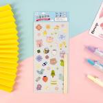 UV Varnishing Custom Waterproof Stickers Matte Lamination Vinyl Transfer Stickers for sale