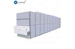 China Grass Vegetable Mesh Belt Dryer Machine Hot Air Drying 58kw supplier