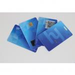 Digital Buttons RFID jamming card 7816 Blue Sprite Layout High frequency for sale