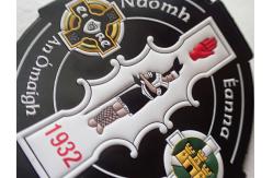 China Eco Friendly Custom TPU Badges 3D Embossed Logo Heat Transfer For Garment supplier