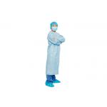 Long Sleeve Medical Spunlace 68g Disposable Surgical Gown for sale