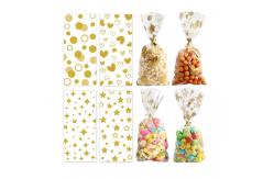 China Gravure Printing OPP Shrink Plastic Bags Clear Transparent Cellophane Bags For Chocolates supplier