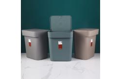 China Plastic PP Household Dustbin For Office Toilet Dry And Wet Separation supplier