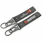 Minimalist Textile Key Organizer - Reversible Woven Badge & Fade-Resistant Fabric - Sleek Utility, Bold Statements for sale