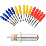 Hot selling Blade Holder 30/45/60 Degree Blades Vinyl Cutter For Carving Cutting Plotter Cutter Blade+Holder for sale