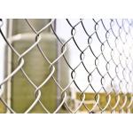 8 Foot Boundary Wall Pvc Coated Industry Galvanized Chain Link Fence Hot Dipped for sale