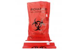 China HDPE Biohazardous Waste Bags With Gravure Printing Customize Size supplier