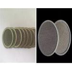 250mm diameter 2mm thickness Polished Stainless Steel Round Filter Sheet for sale