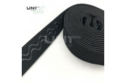 China Silicone Braided Elastic Band Fusible Interlining Anti Slip supplier