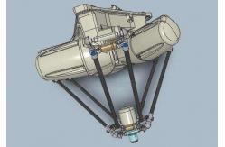 China Kawasaki Delta Robot Arm 3kg Handling Application YF002N Lightweight Body supplier