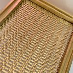 Colored Architectural Wire Mesh For Interior Railings And Stairways for sale