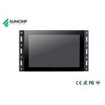 RK3566 LCD Advertising Screen Wifi 4G Ultra Thin Metal Open Frame Digital Signage for sale