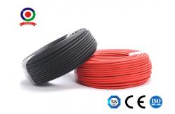 China Photovoltaic DC Solar Cable XLPE Material 200m Per Roll For Solar Plant supplier