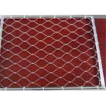 Flexible Cable Stainless Steel Aviary Wire Netting  knotted And Ferruled for sale
