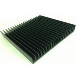 Black Anodizing Extruded Aluminum Heat Sinks Square 500V - 800V for sale