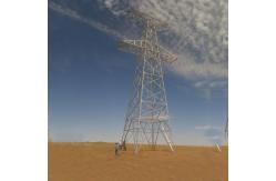 China Polygonal Conical 10kv To 750kv Transmission Line Angle Tower supplier